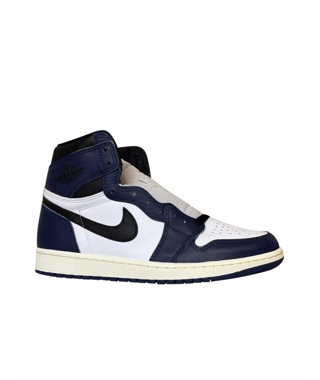 JORDAN Синие высокие кроссовки / кеды, фото 1