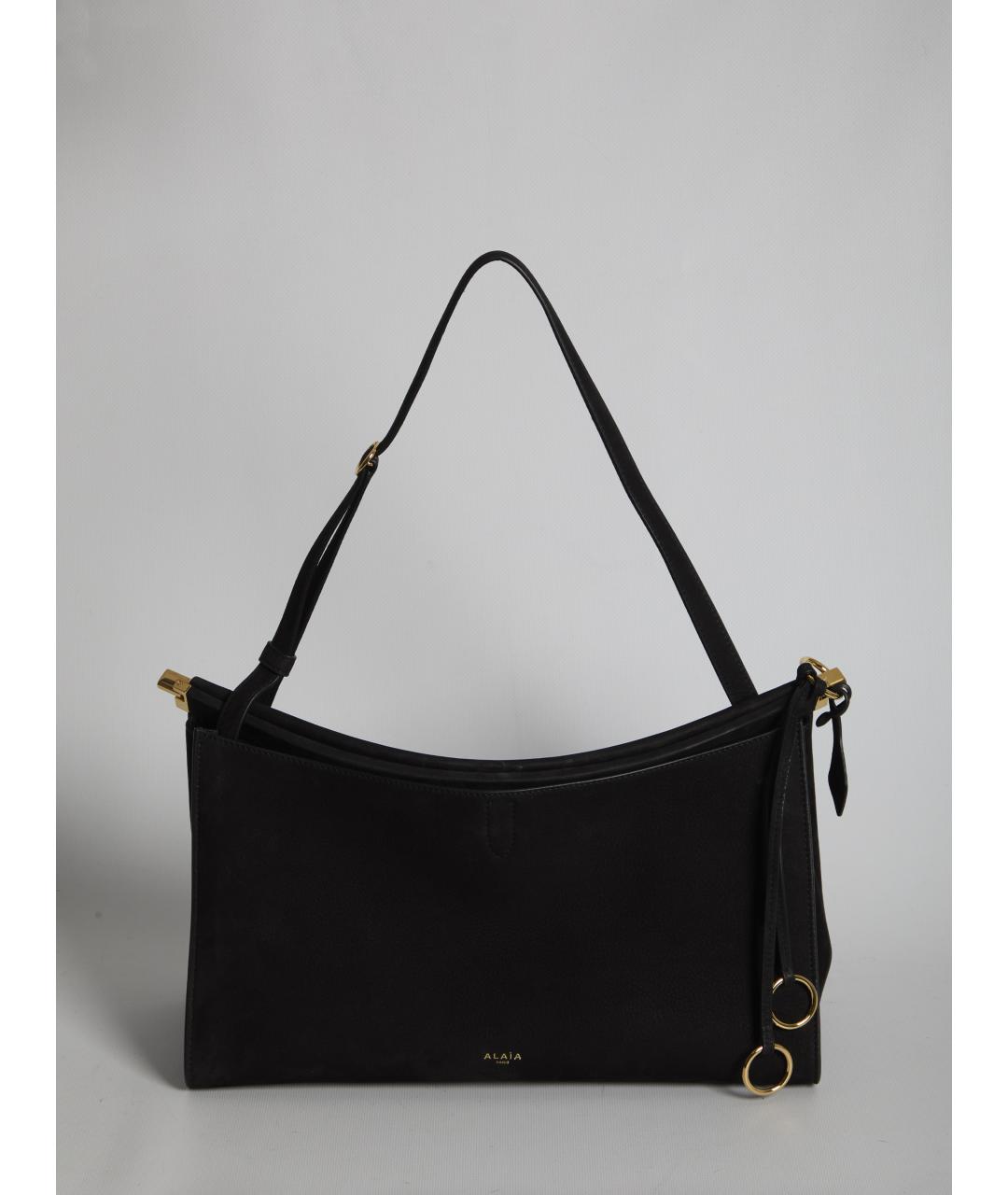 ALAIA Черная замшевая сумка через плечо, фото 5