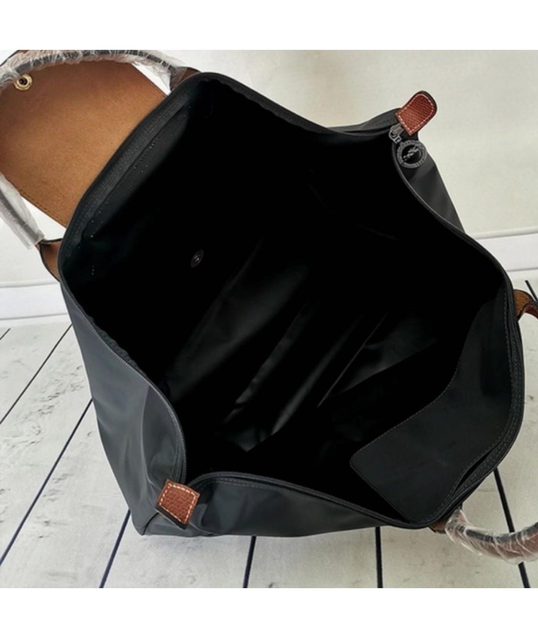 LONGCHAMP Черная дорожная/спортивная сумка, фото 8