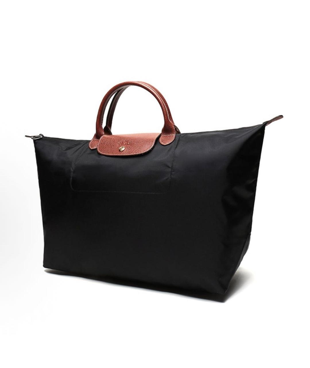 LONGCHAMP Черная дорожная/спортивная сумка, фото 2