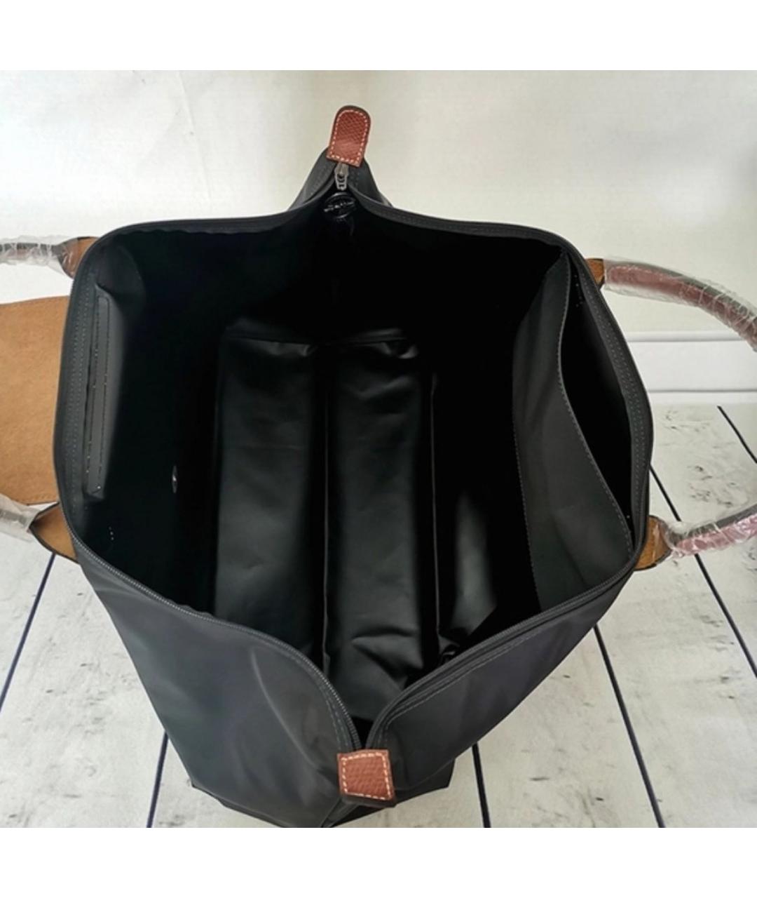 LONGCHAMP Черная дорожная/спортивная сумка, фото 7