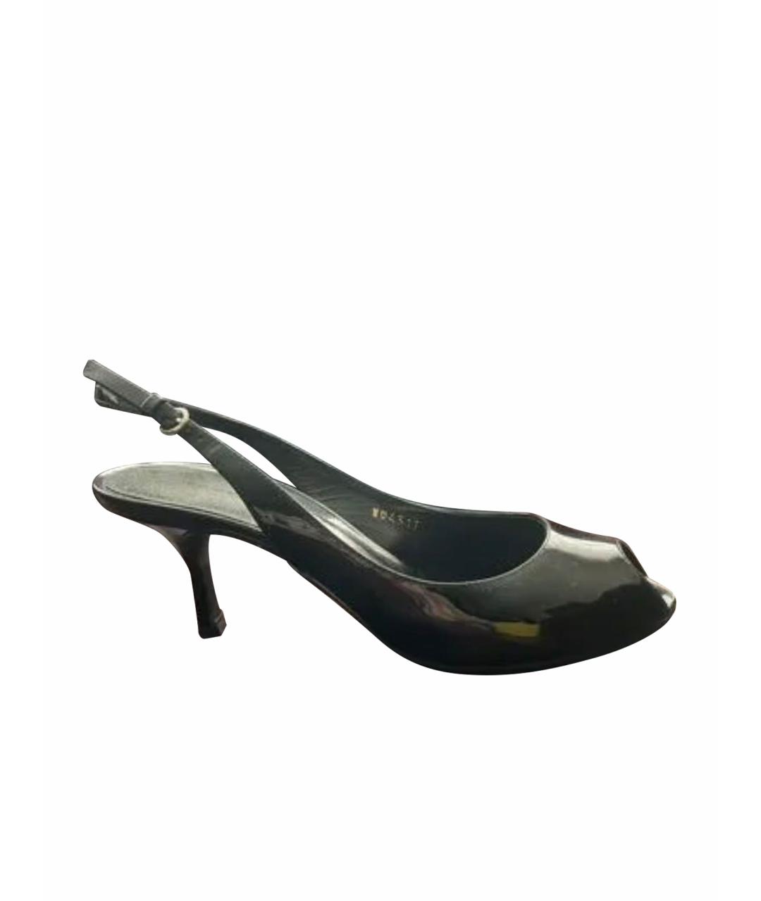 TOM FORD Черные туфли из лакированной кожи, фото 1