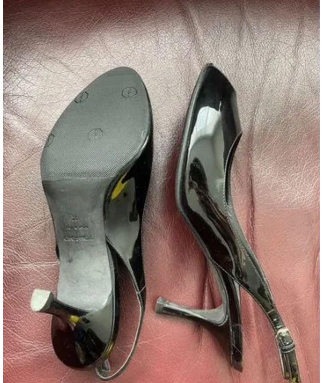 TOM FORD Черные туфли из лакированной кожи, фото 2