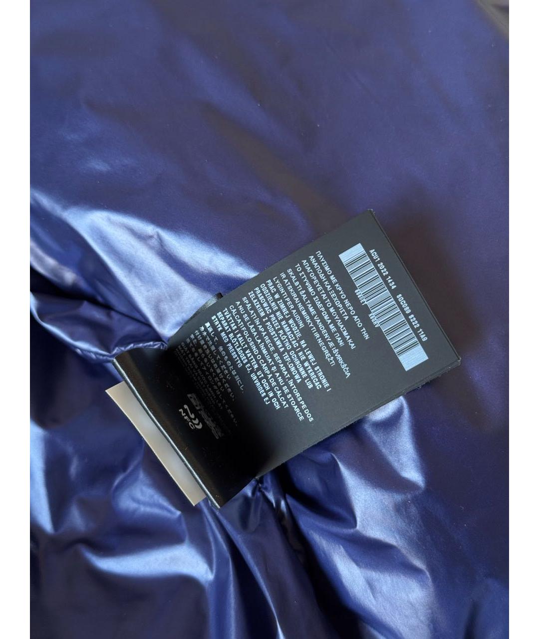 PRADA Темно-синий пуховик, фото 8