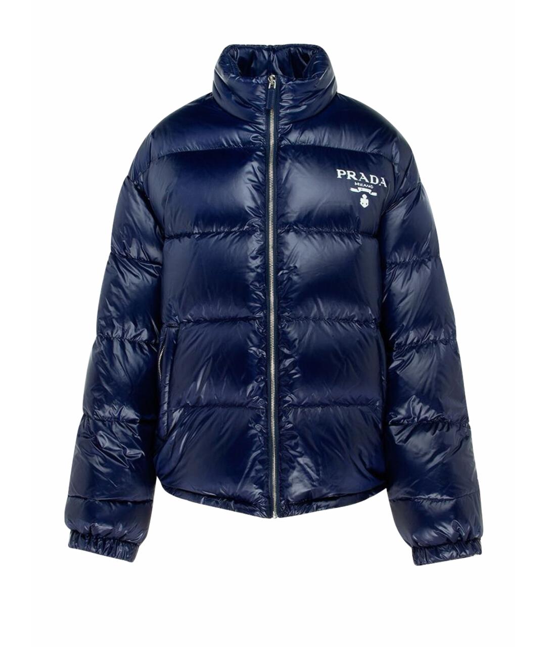 PRADA Темно-синий пуховик, фото 1
