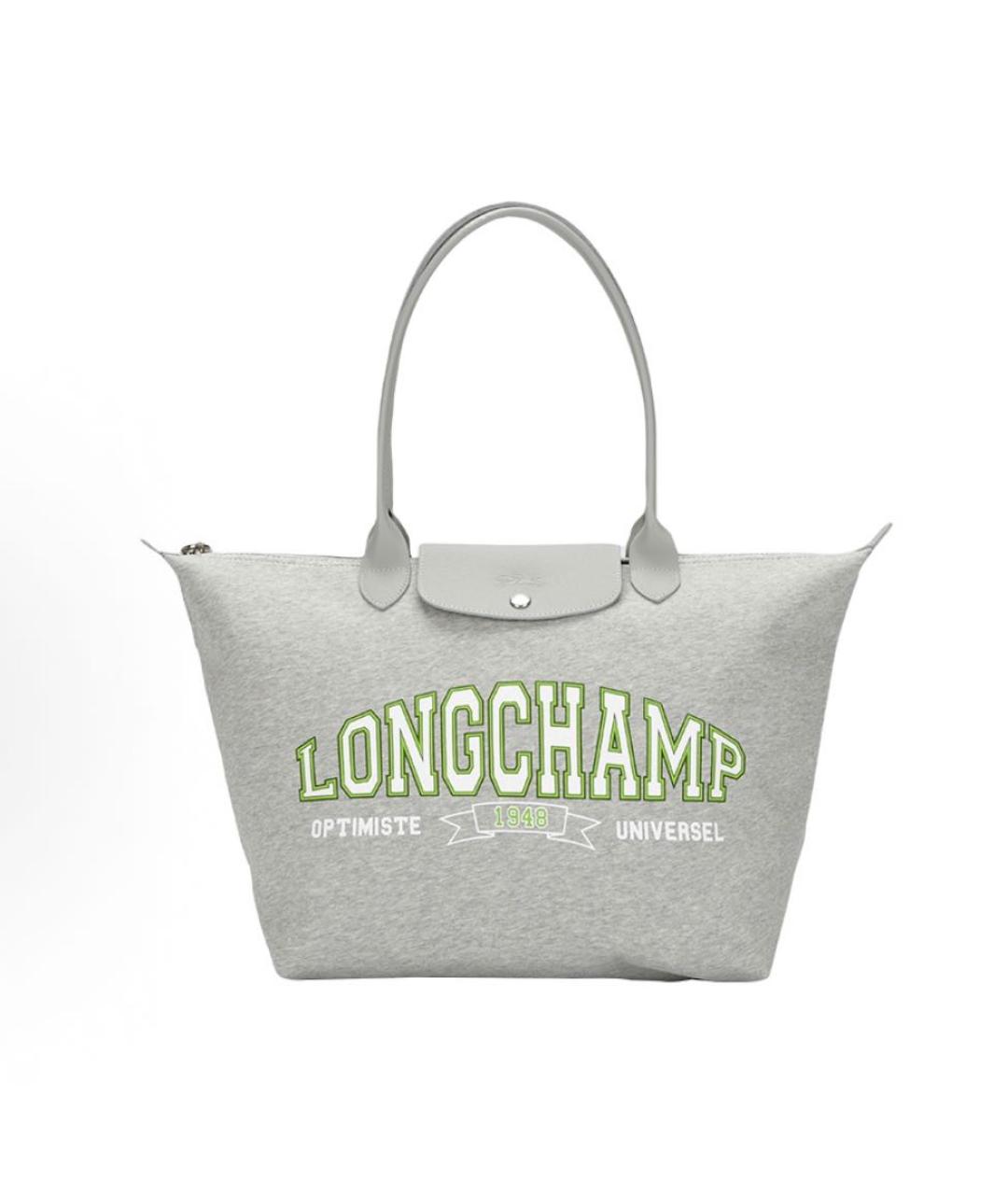 LONGCHAMP Серая сумка через плечо, фото 9