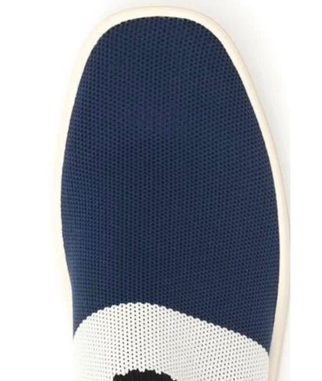MAX&CO Синие текстильные слипоны, фото 4