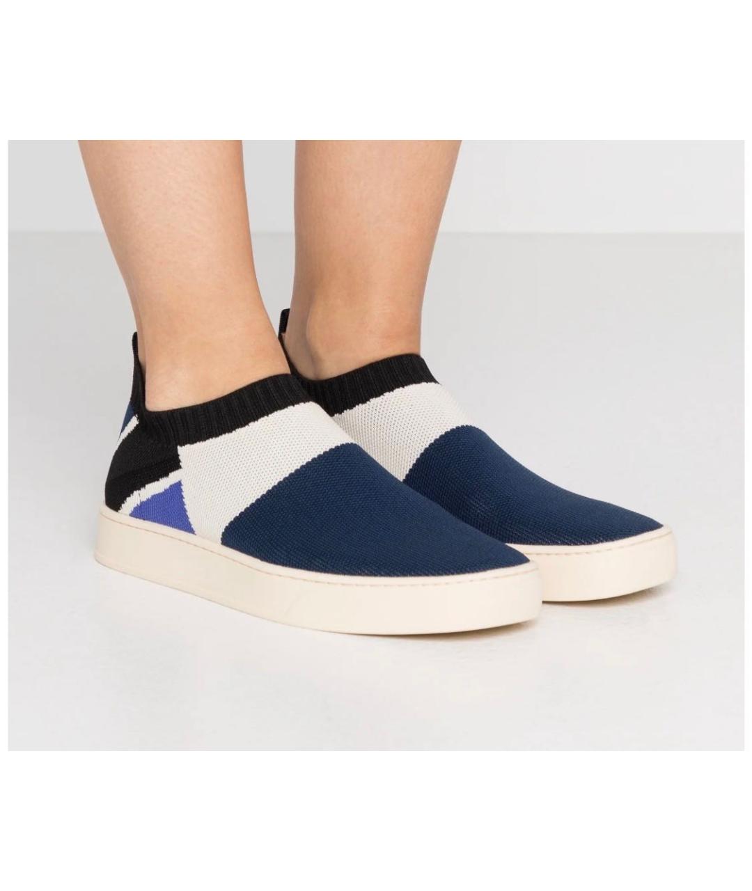 MAX&CO Синие текстильные слипоны, фото 8