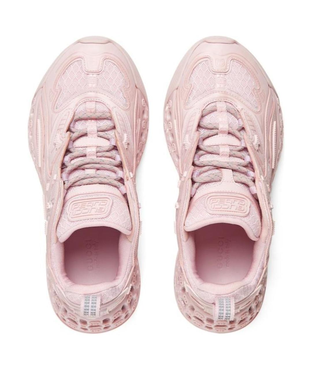 GUCCI Розовые кроссовки, фото 4