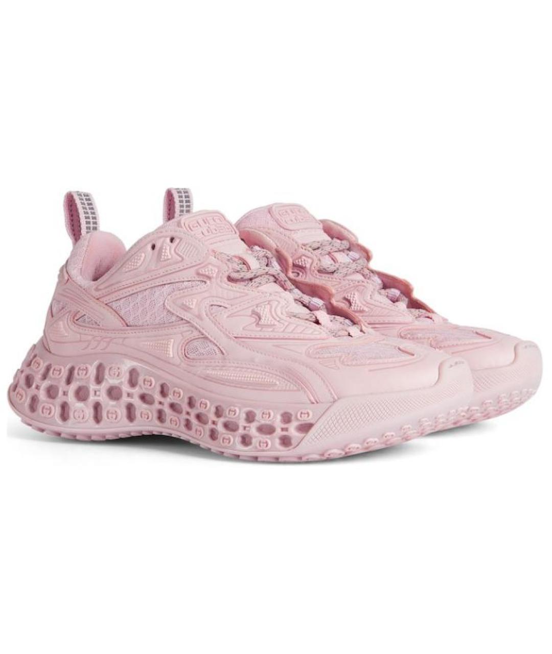 GUCCI Розовые кроссовки, фото 3