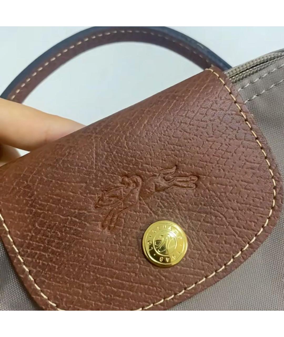 LONGCHAMP Бежевая сумка через плечо, фото 8