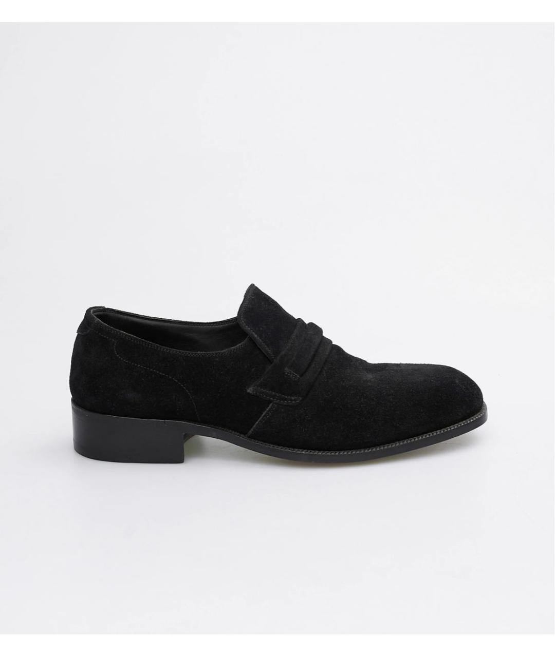 TOM FORD Черные замшевые лоферы, фото 5
