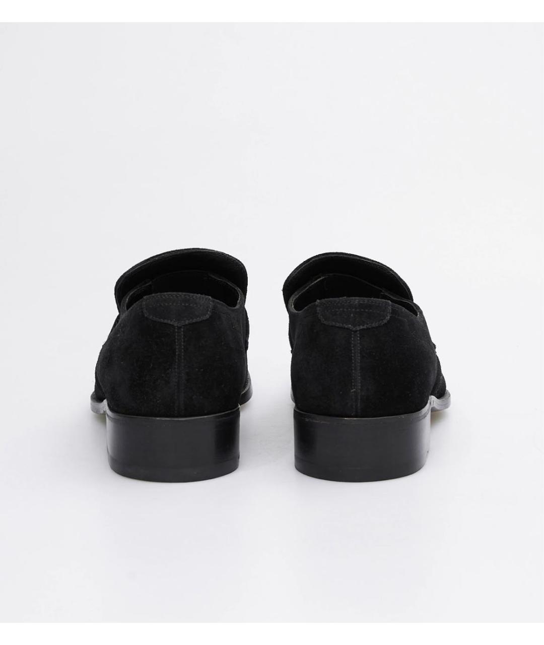 TOM FORD Черные замшевые лоферы, фото 4