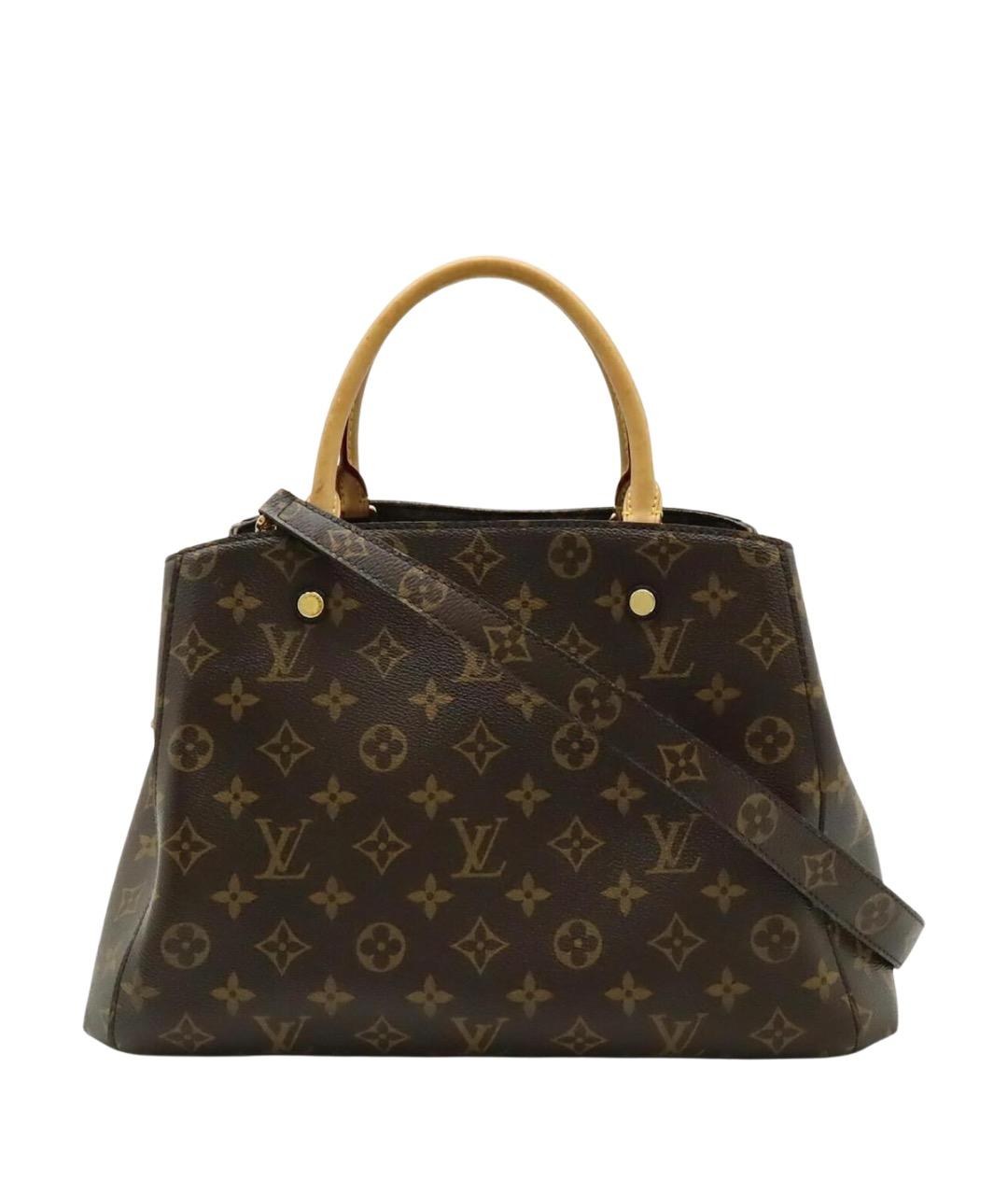 LOUIS VUITTON Коричневая сумка через плечо, фото 1