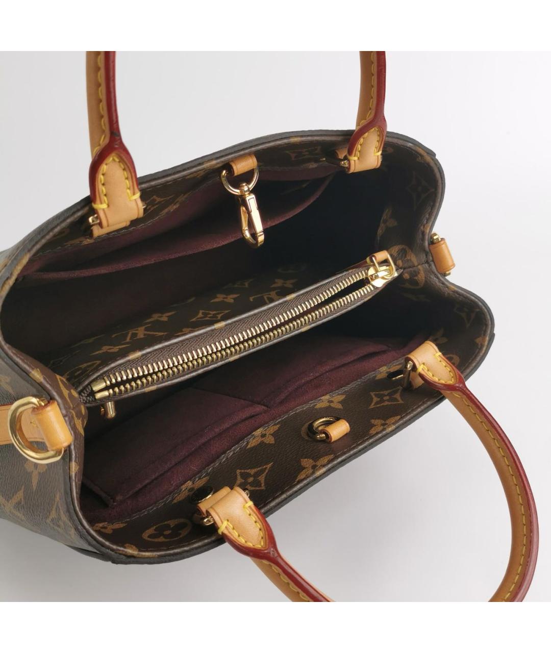 LOUIS VUITTON Коричневая сумка через плечо, фото 6