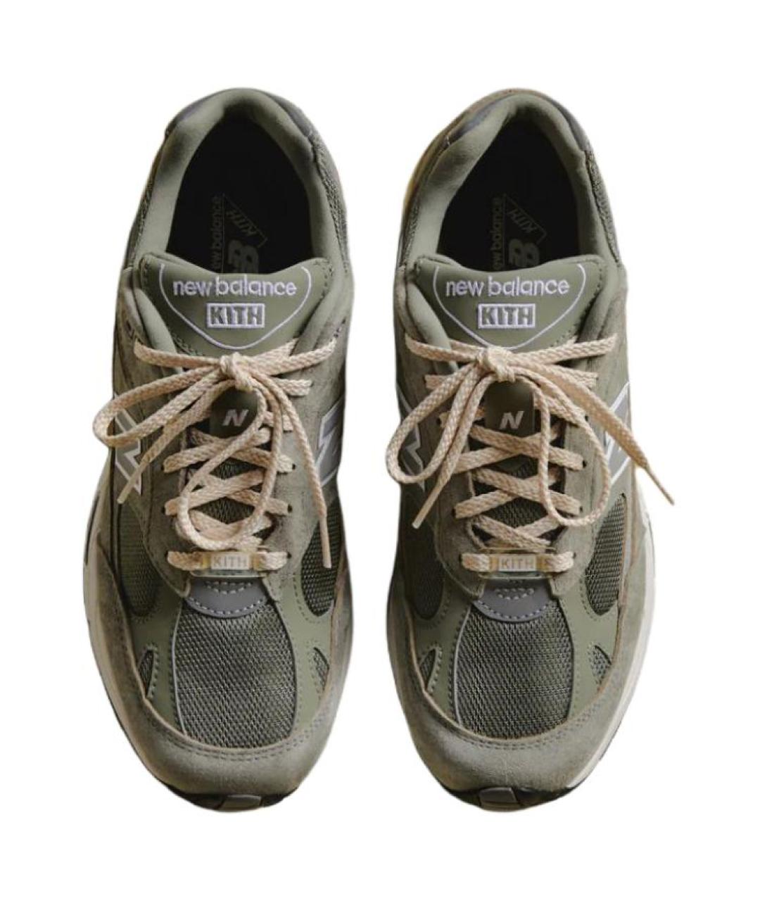 NEW BALANCE Серые низкие кроссовки / кеды, фото 3