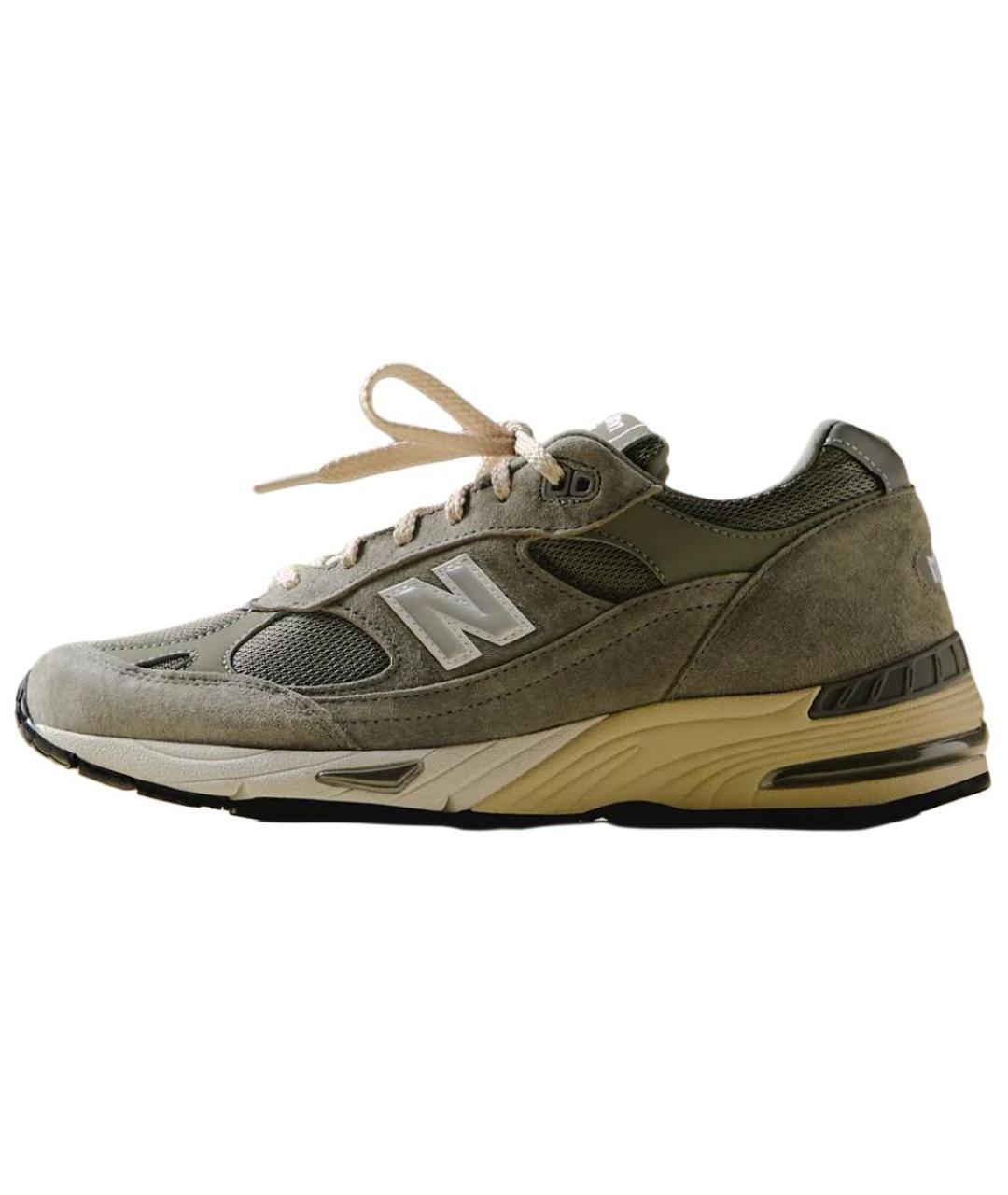 NEW BALANCE Серые низкие кроссовки / кеды, фото 2