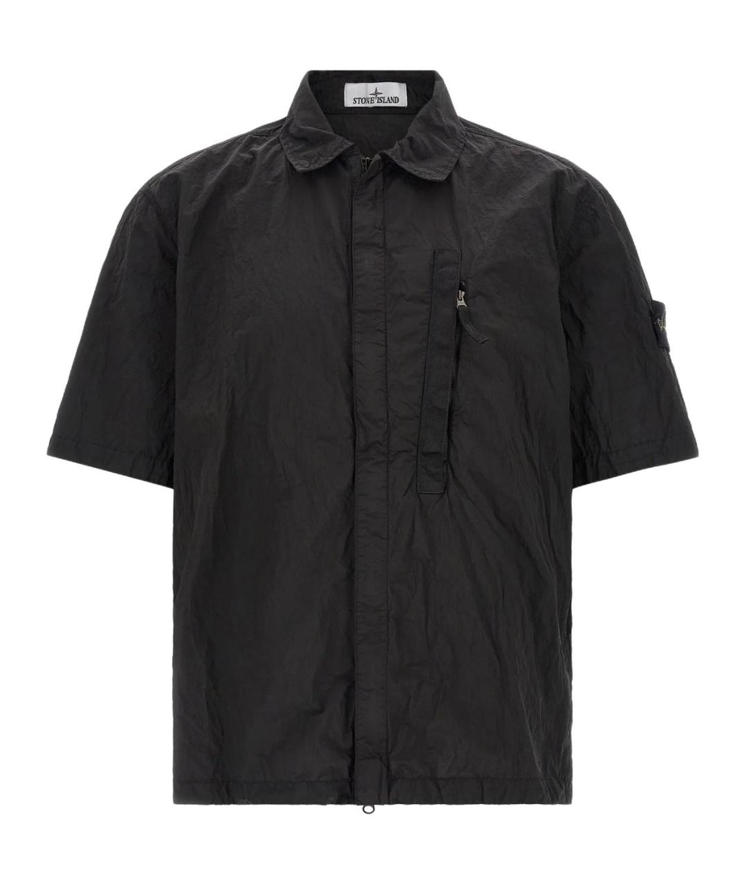 STONE ISLAND Черная рубашка, фото 1