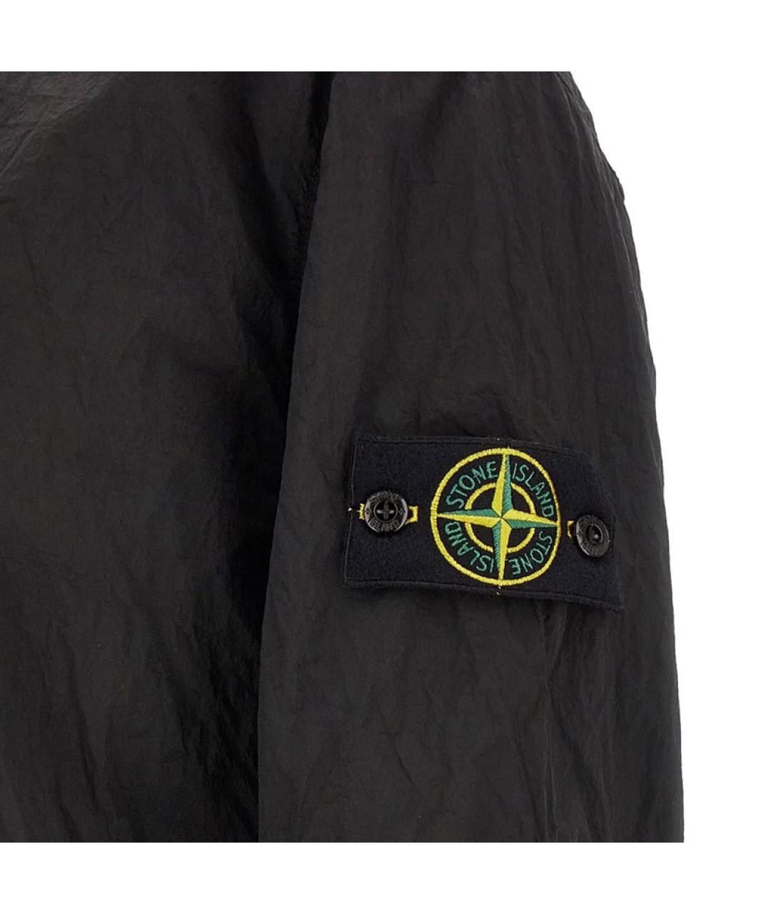 STONE ISLAND Черная рубашка, фото 5