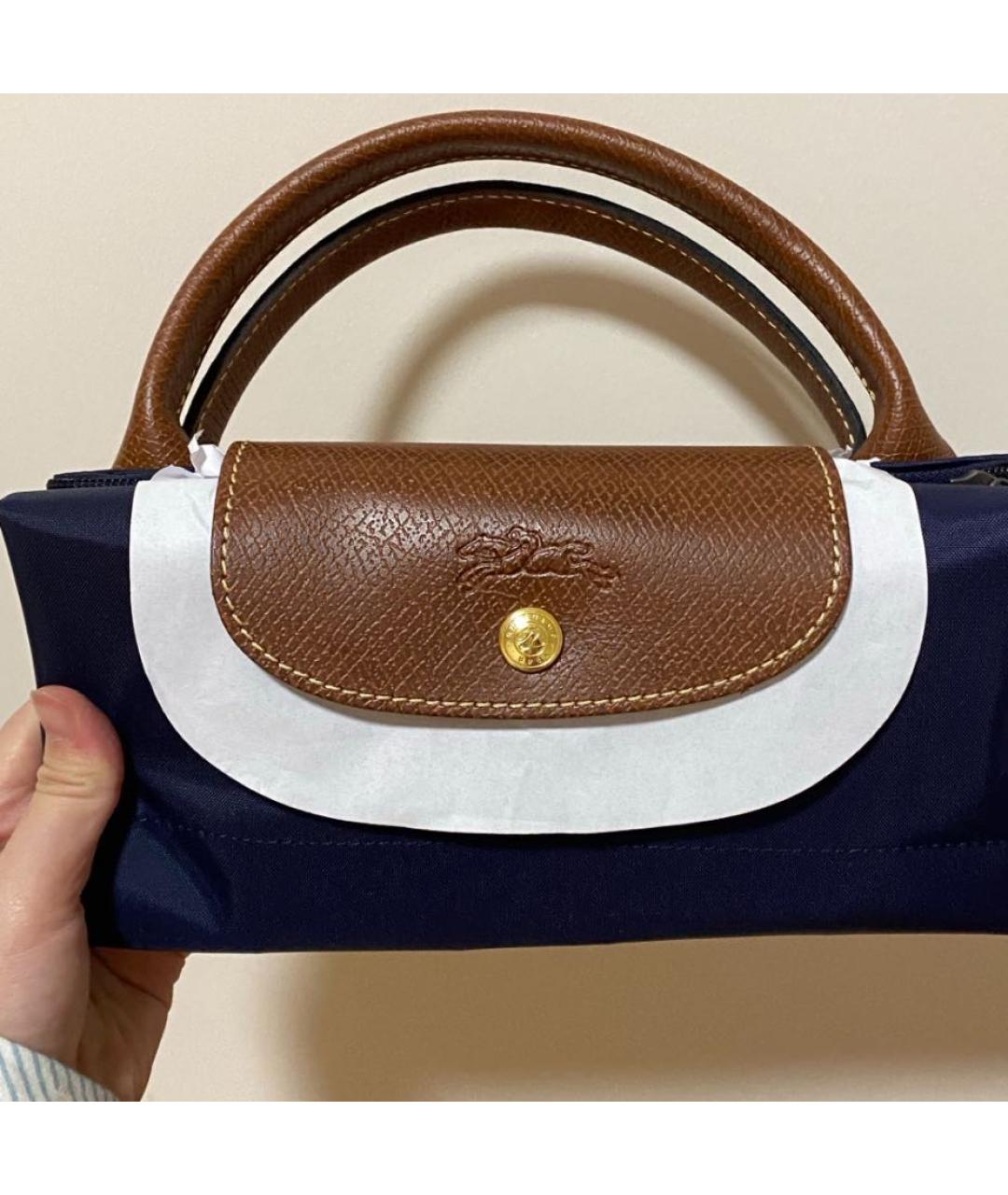 LONGCHAMP Темно-синяя дорожная/спортивная сумка, фото 6