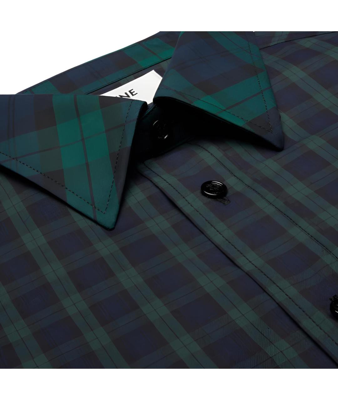 CELINE Зеленая классическая рубашка, фото 3