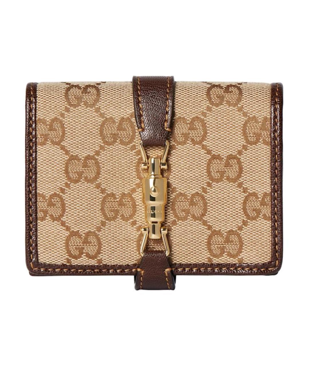 GUCCI Бежевый кошелек, фото 1