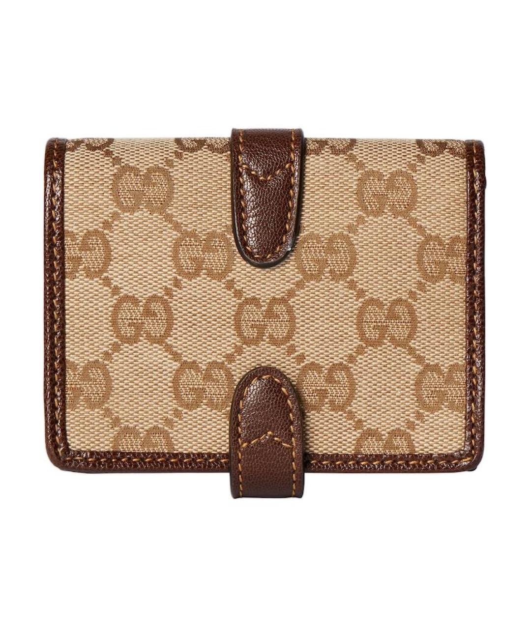 GUCCI Бежевый кошелек, фото 3