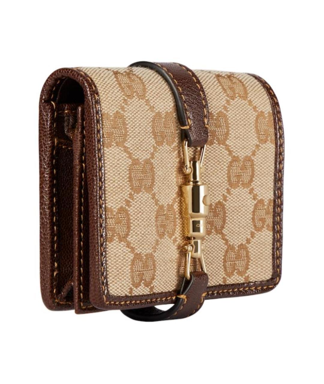 GUCCI Бежевый кошелек, фото 2