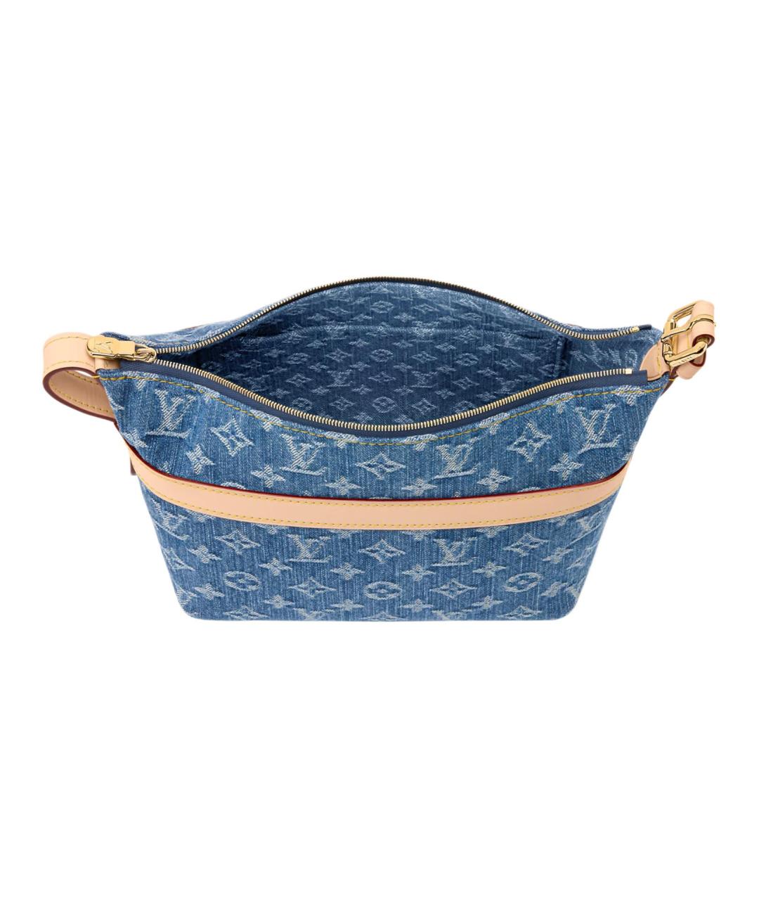 LOUIS VUITTON Синяя косметичка, фото 5