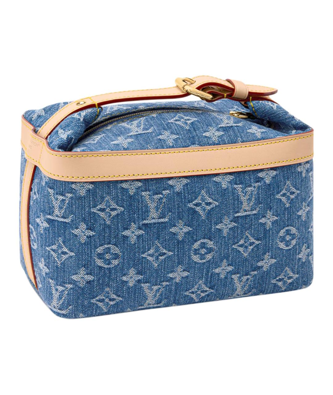 LOUIS VUITTON Синяя косметичка, фото 2