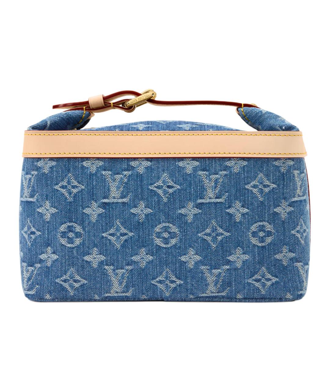 LOUIS VUITTON Синяя косметичка, фото 3