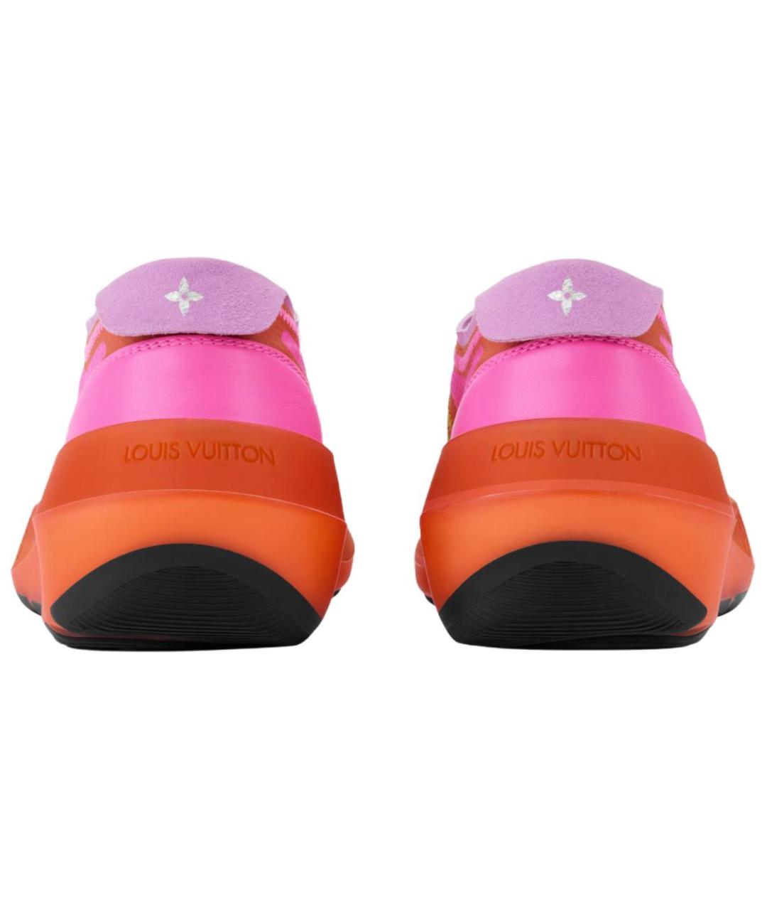 LOUIS VUITTON Розовые кроссовки, фото 5