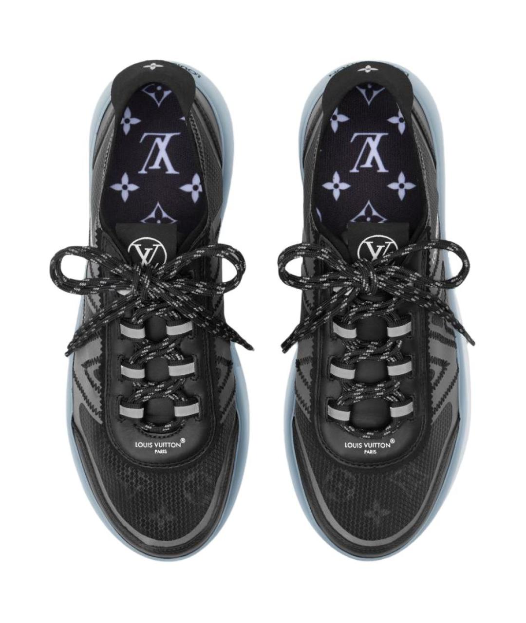 LOUIS VUITTON Черные кроссовки, фото 4