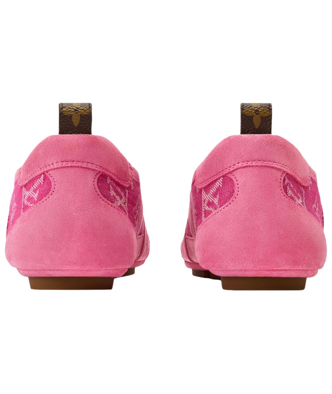 LOUIS VUITTON Розовые кеды, фото 4