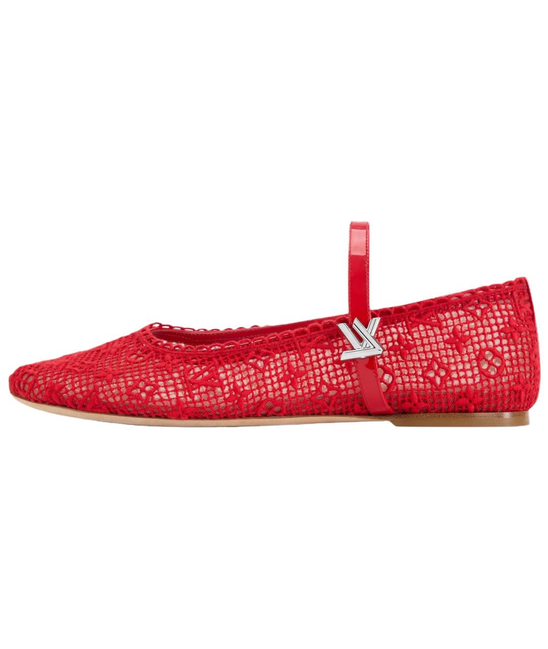 LOUIS VUITTON Красные туфли, фото 2