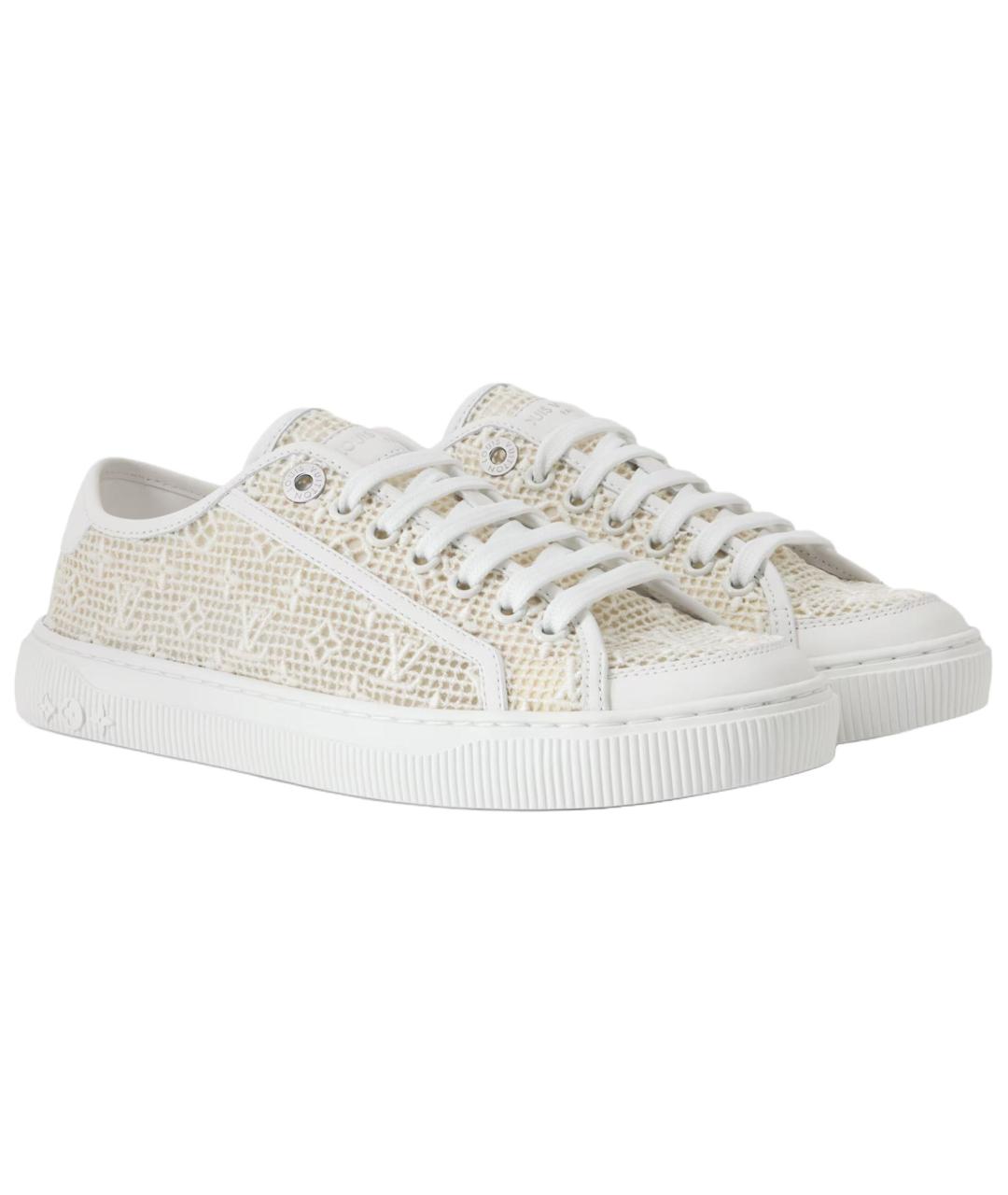 LOUIS VUITTON Белые кроссовки, фото 3