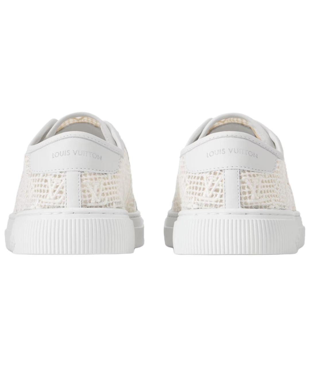 LOUIS VUITTON Белые кроссовки, фото 4
