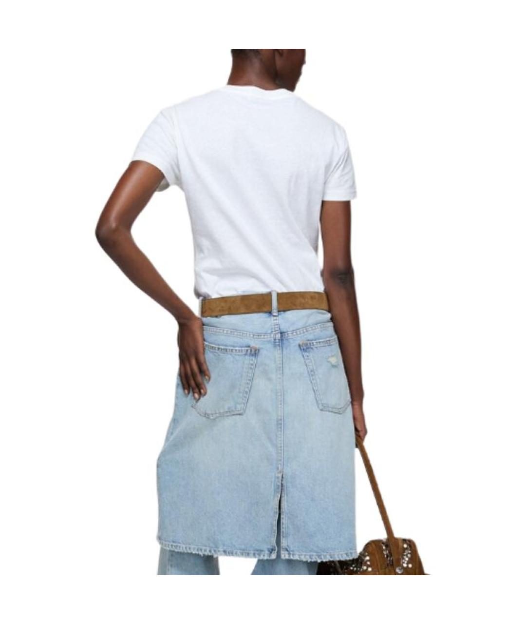 ACNE STUDIOS Бежевая футболка, фото 3