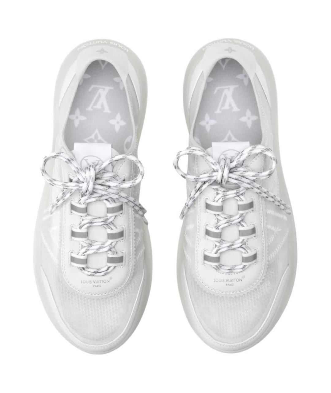 LOUIS VUITTON Белые кроссовки, фото 4