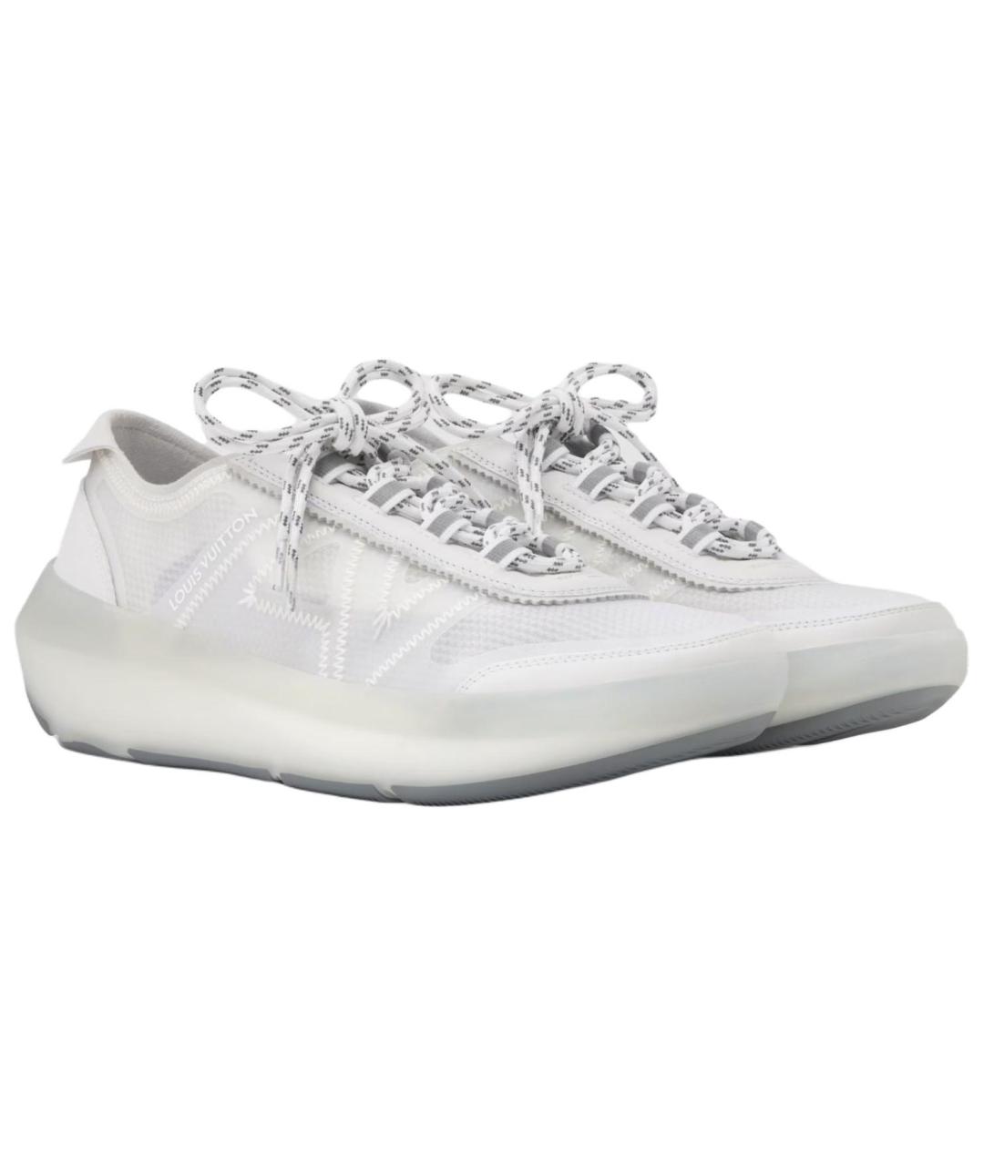 LOUIS VUITTON Белые кроссовки, фото 3