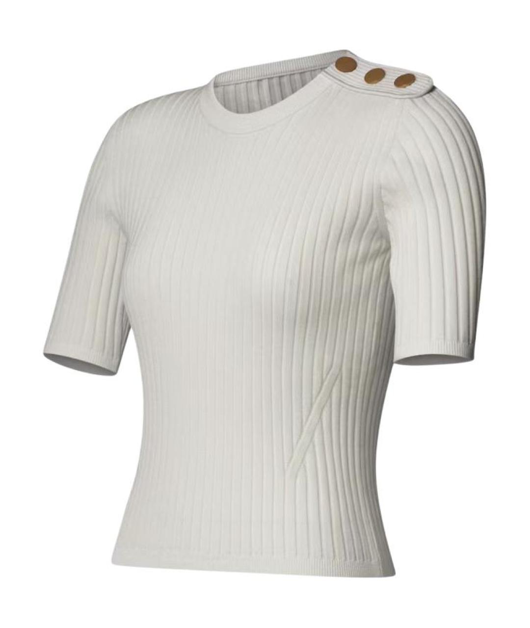 LOUIS VUITTON Белый джемпер / свитер, фото 3