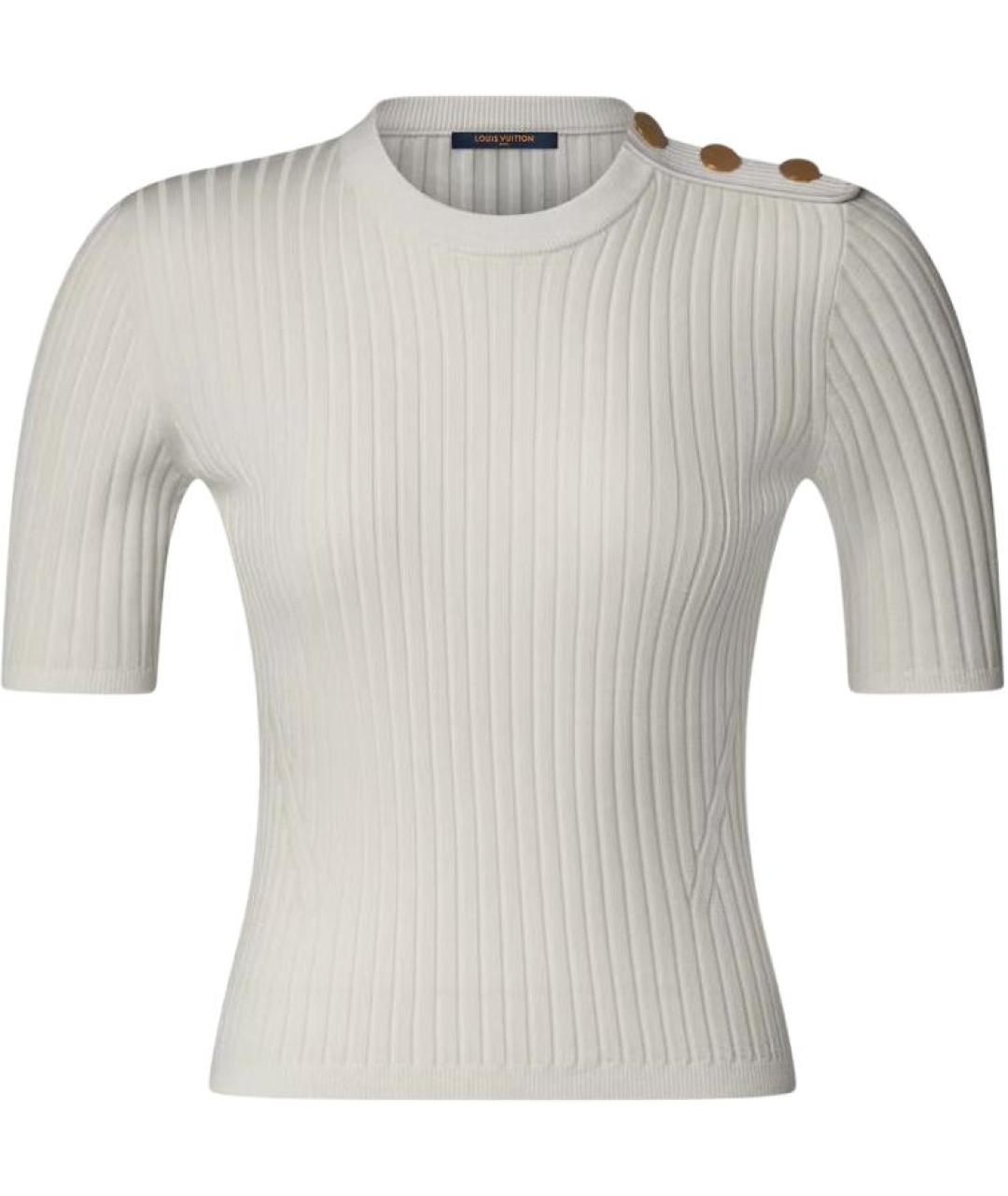 LOUIS VUITTON Белый джемпер / свитер, фото 1