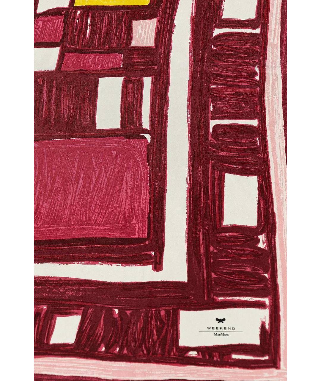 MAX MARA Мульти шелковый платок, фото 3