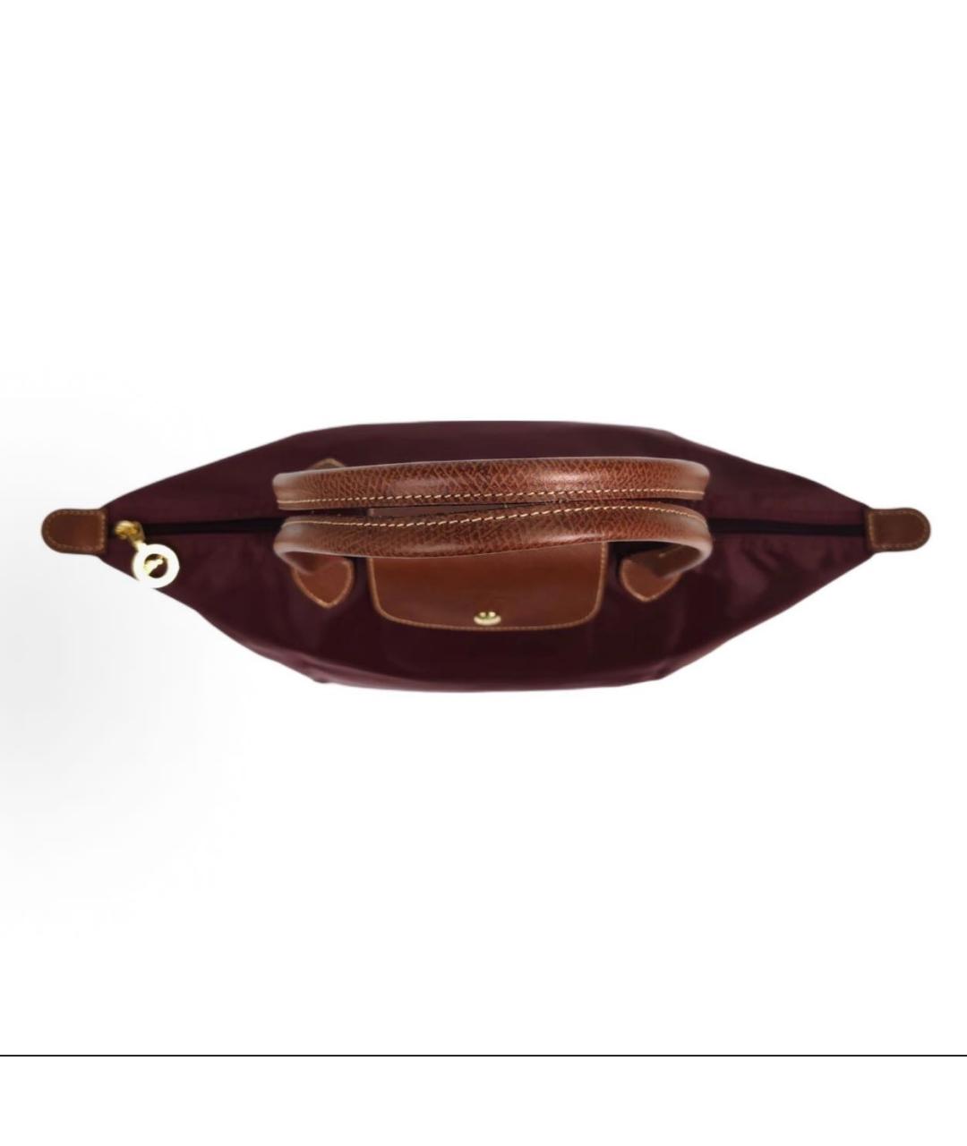 LONGCHAMP Бордовая сумка через плечо, фото 5