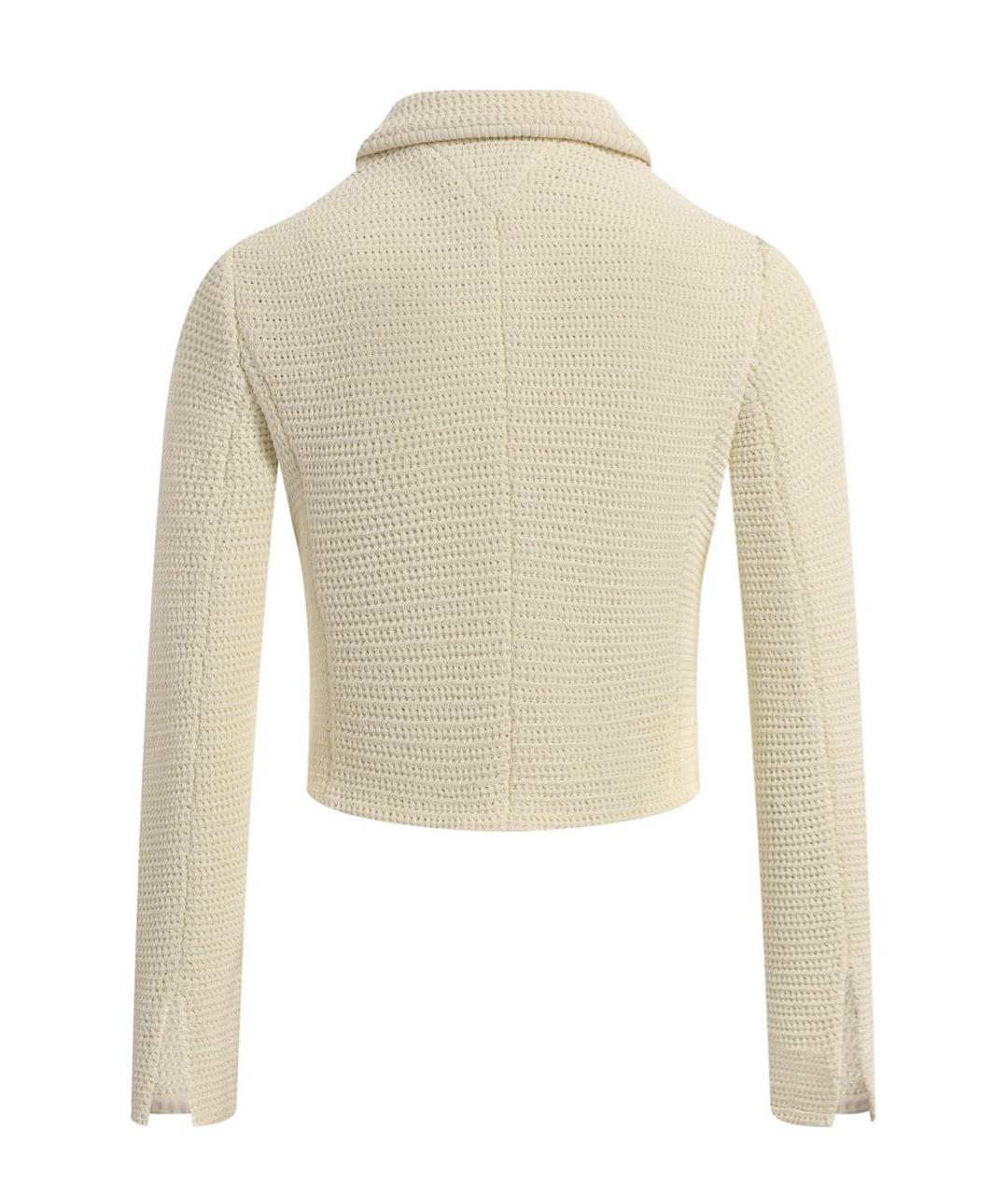 BOTTEGA VENETA Белый жакет/пиджак, фото 2