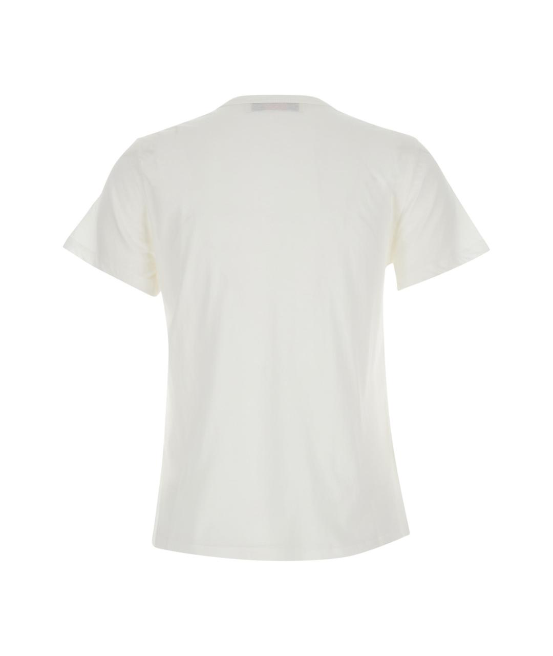 JUCCA Белая хлопковая футболка, фото 2