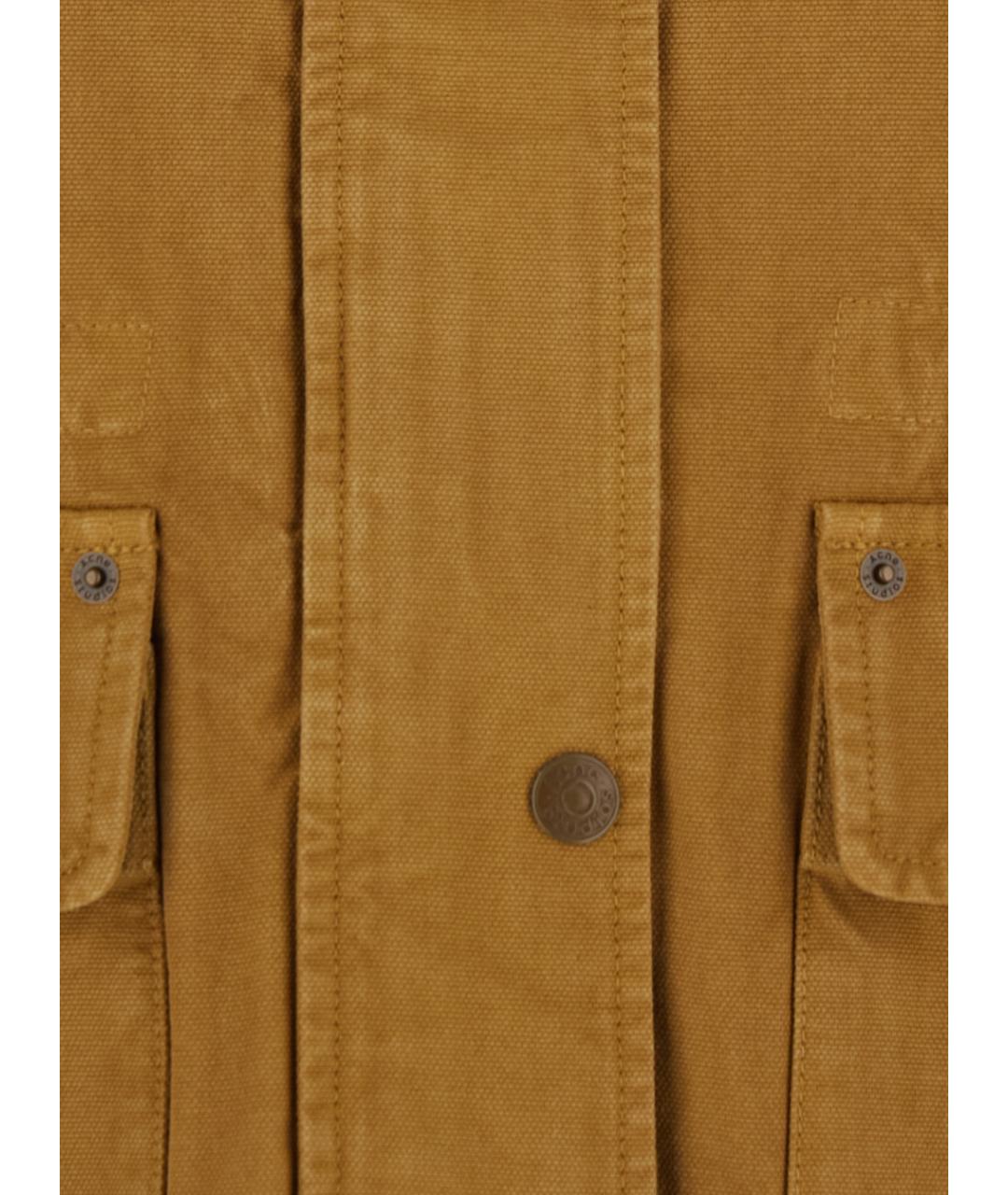 ACNE STUDIOS Горчичная хлопковая куртка, фото 3
