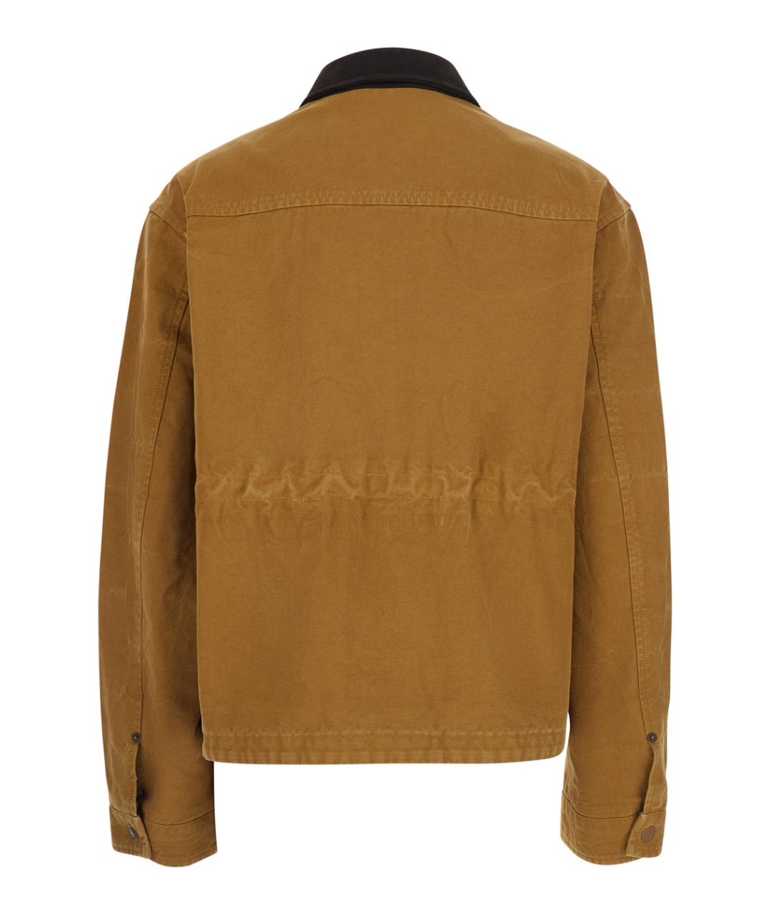 ACNE STUDIOS Горчичная хлопковая куртка, фото 2