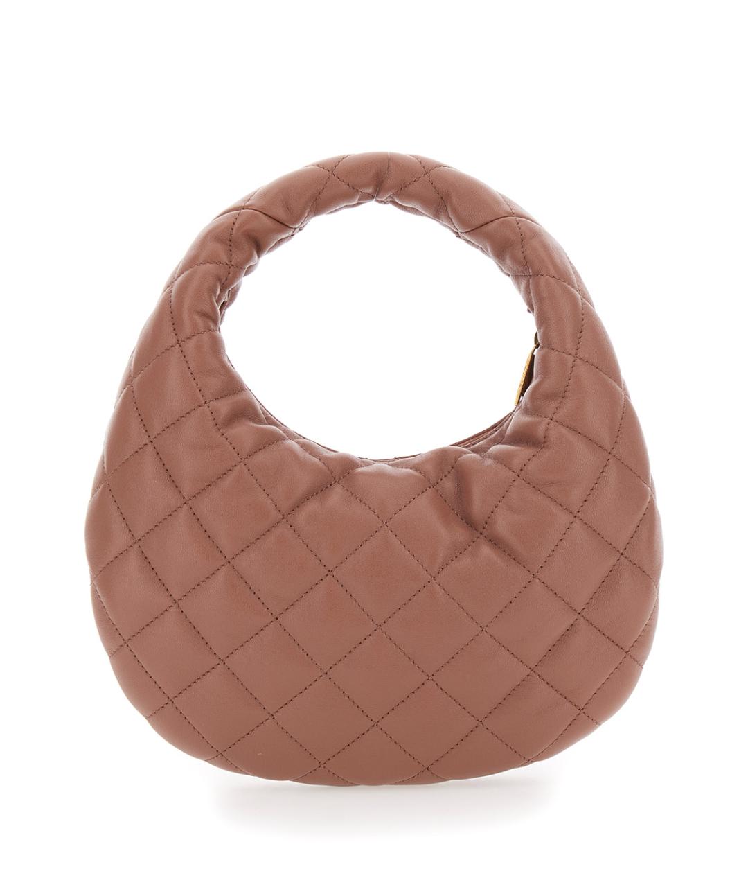 SAINT LAURENT Розовая кожаная сумка через плечо, фото 2