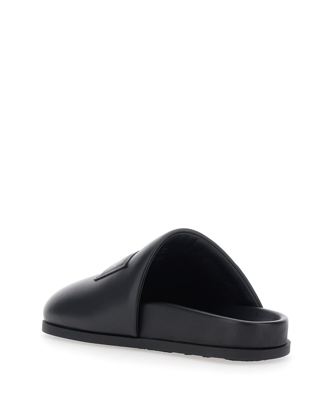 GIVENCHY Черные кожаные мюли, фото 3